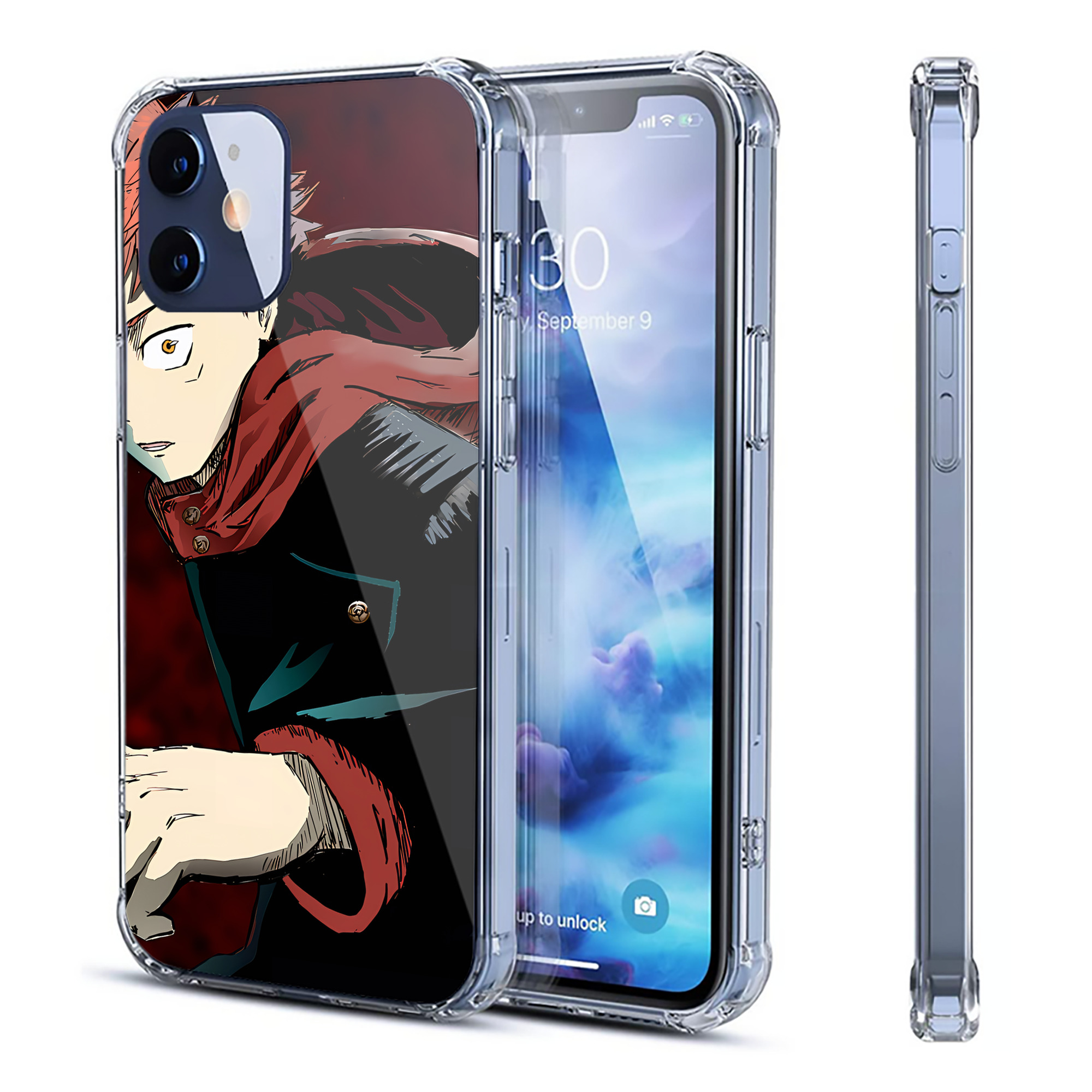 （画像用） SPY×FAMILY间谍家家酒 【iPhone 12シリーズ対応】透明スマホケース（クリアソフトケース）